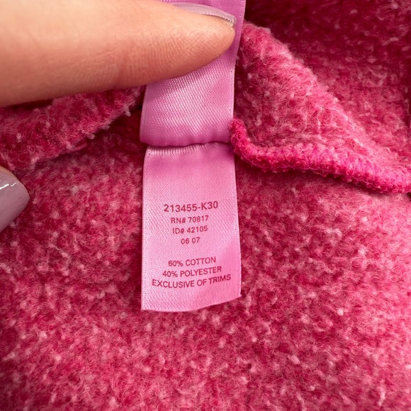 Victoria's Secret PINK Live Pink Zip Hoodie Sweatshirt Womens L Y2K - Picture 11 of 12